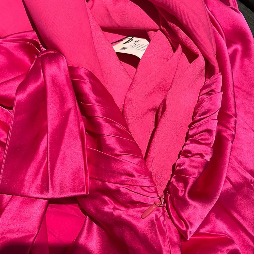 Cinq a Sept Marian Gown in Pink Dahlia NWT - Picture 16 of 17